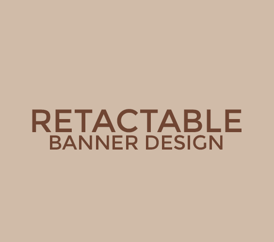 Retractable Banner Design (NO PRINT)